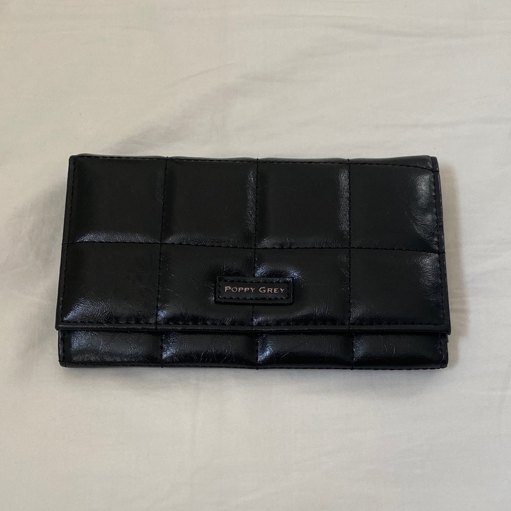 Black Quilted Wallet